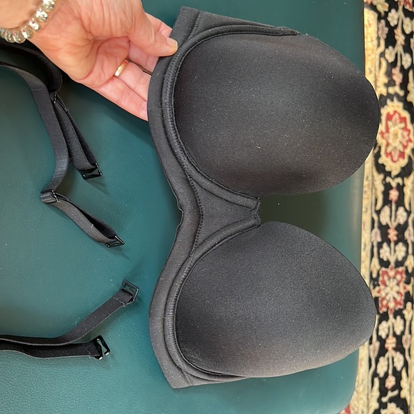 Wacoal Red Carpet convertible strapless black bra 32DD - Picture 2 of 5